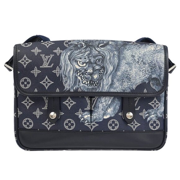 Louis Vuitton Savannah PM Chapman Brothers Shoulder Bag M54248 PL4196 186847 - Picture 1 of 10